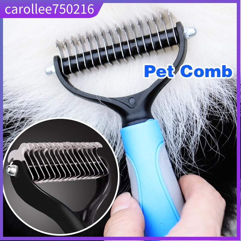 【17 Teeth】Cat Dog Grooming Comb Pet Hair Remover Comb Pets F