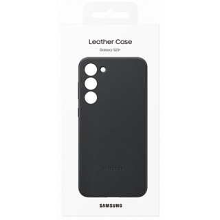 Samsung 三星 原裝 Galaxy S23+ 皮革保護殼 EF-VS916LBEGWW (黑)(平行進口)
