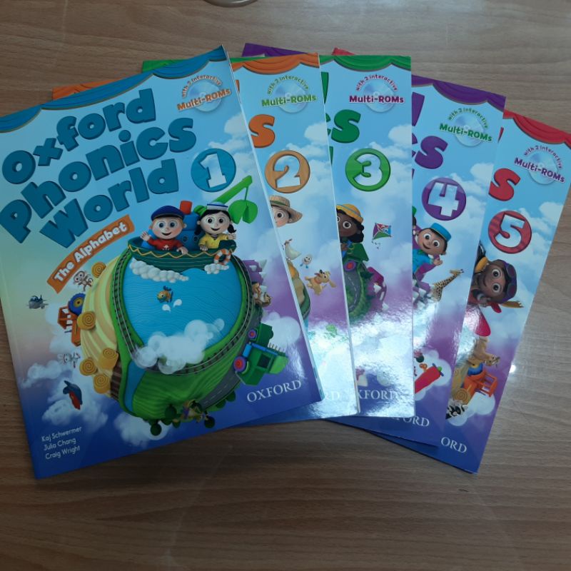 全新Oxford Phonics World 4 &amp; 5，課本附雙CD