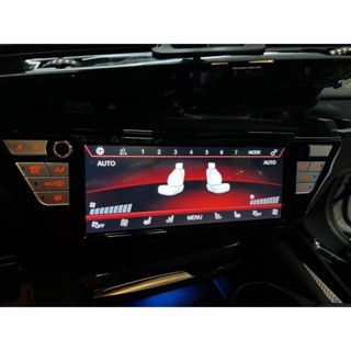 BMW F10 F11 G30 G31液晶螢幕 改裝升級智慧語音顯示屏 空調 冷氣 電臺 原車按鍵 觸碰螢幕