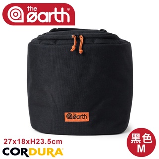 【the earth 韓國 CORDURA 保冷袋《黑色M》】TECPDB4/保冰袋/置物袋/收納袋/購物袋