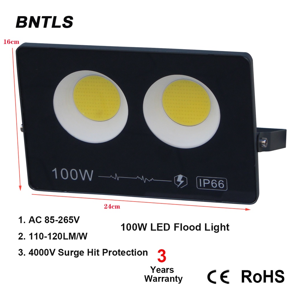 LED戶外照明投光燈泛光燈投影燈廣告燈100W 200W 300W 防水等級IP65投射燈