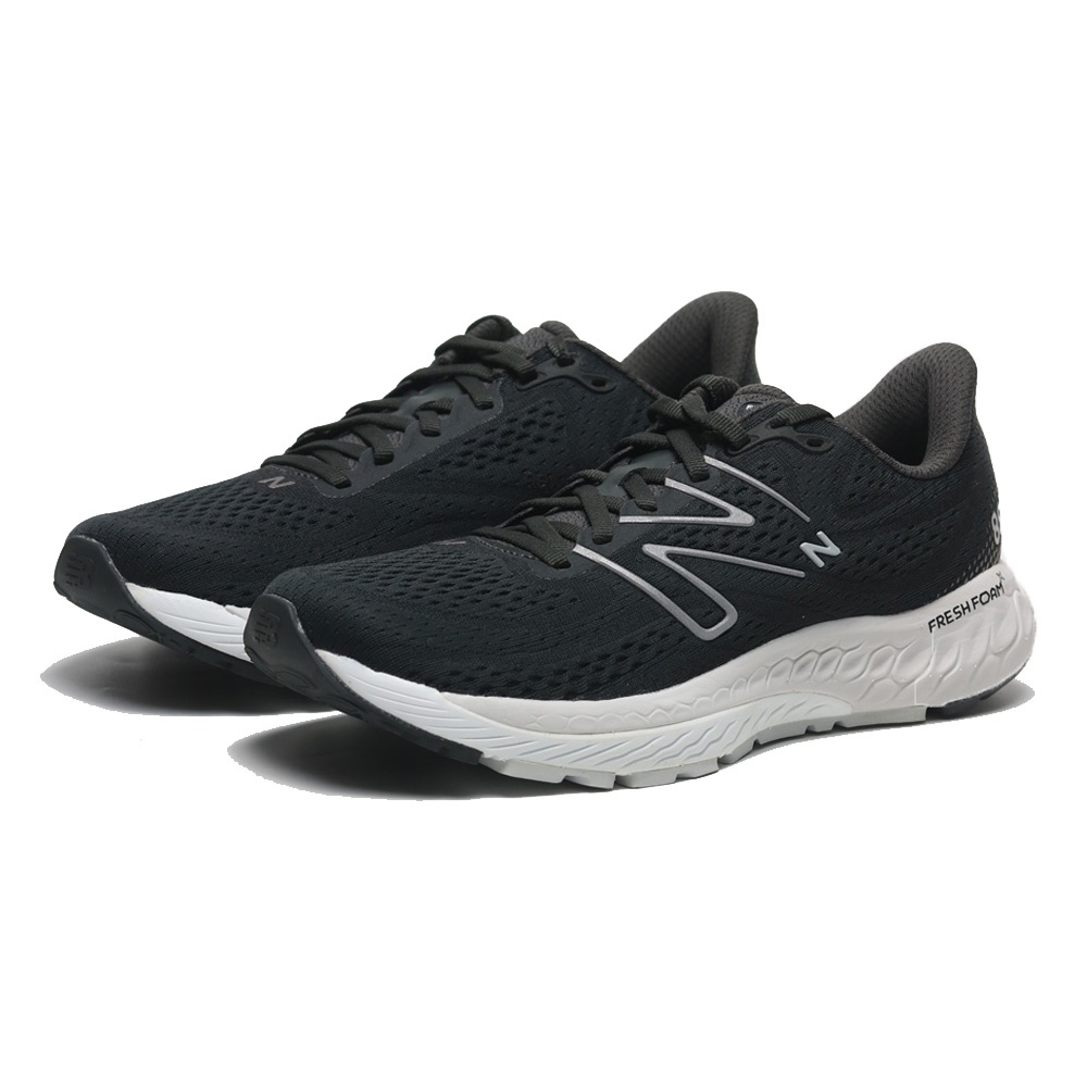 NEW BALANCE 慢跑鞋 NB 880 黑白 寬楦 女 W880K13