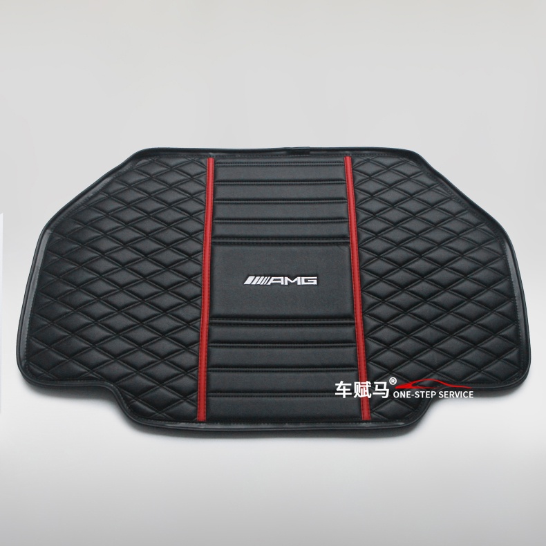 Benz 賓士 SL400Sl500跑車專用豪華后備箱墊SL350SL550內飾改裝尾箱墊子