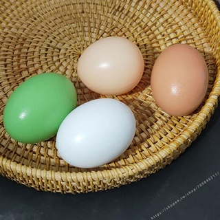 臺灣模具🥕🥕假雞蛋仿真雞蛋模型蛋DIY實心塑料木玩具鴨蛋道具拍照寶寶幼兒園不可食用