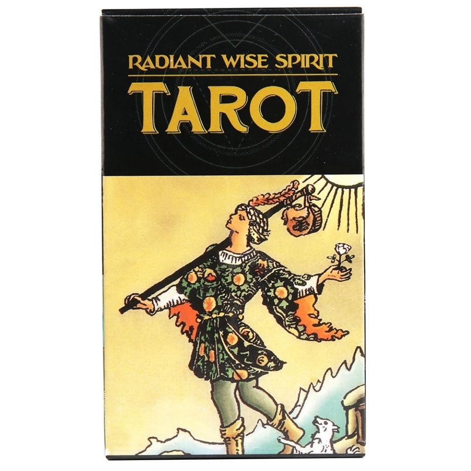 英文版 Radiant Wise Spirit Mini Tarot 睿智塔羅牌桌游卡牌