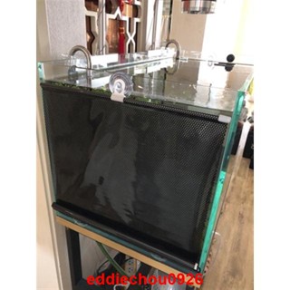 最佳化*上新*陽臺魚缸遮陽防曬 遮光簾魚缸窗簾遮光布家用隔熱卷簾防嗮板實用高品質精品優品特惠特賣限時下殺推薦廠家直銷