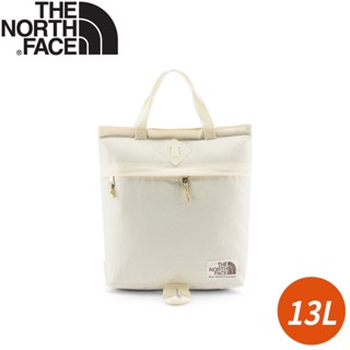 【The North Face 13L 大容量復古舒適休閒後揹包《米白》】52VS/雙肩包/休閒揹包/手提包