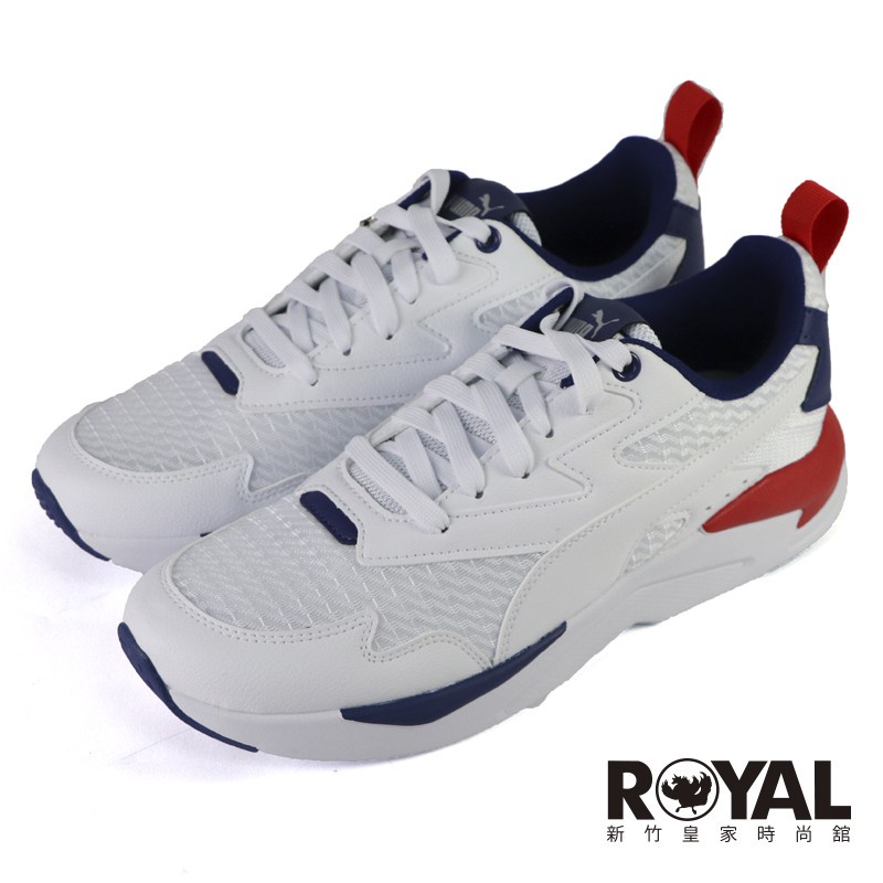 Puma X-Ray Lite 白紅藍 網布 透氣 運動鞋 男女款 NO.B2076【新竹皇家 38065802】