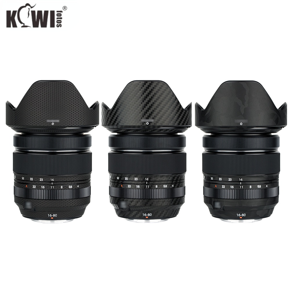 KIWI fotos 3M無痕膠鏡頭包膜 富士Fujinon XF 16-80mm F4 R OIS WR 鏡頭專用