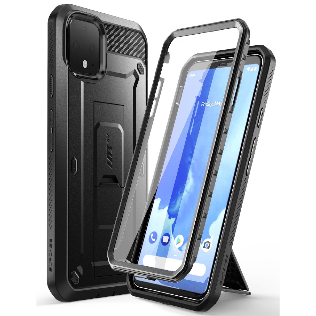 ♛Supcase Google Pixel 4 Case Pixel 4XL 2019, 帶有皮套和屏