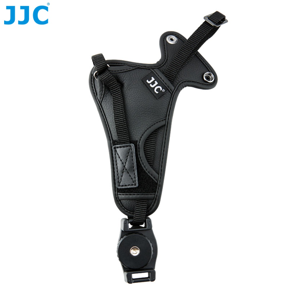 JJC 相機手腕帶 適用於底部帶1/4-20三腳架螺紋孔的單眼微單 佳能 尼康 松下 索尼 富士等