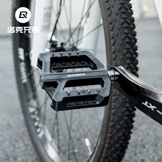 Rockbros 自行車踏板輕便防滑抓地力更強防水尼龍踏板耐磨自行車零件配件腳踏車