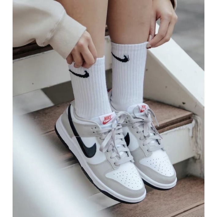 ［Danny] ☁️ NIKE DUNK LOW LIGHT IRON ORE 煙灰漆皮 穿搭 板鞋DQ7576-001