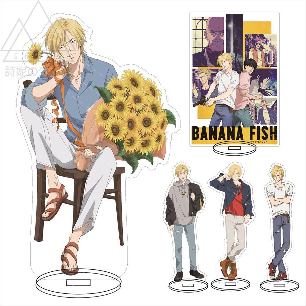 免運 BANANA FISH 亞克力大立牌亞修 奧村英二 動漫亞克力擺件 高清 不易壞 手辦擺件 新款上新