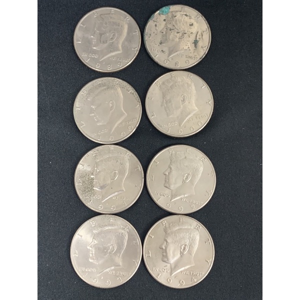 1989-1994美國銀幣 Kennedy Half Dollar