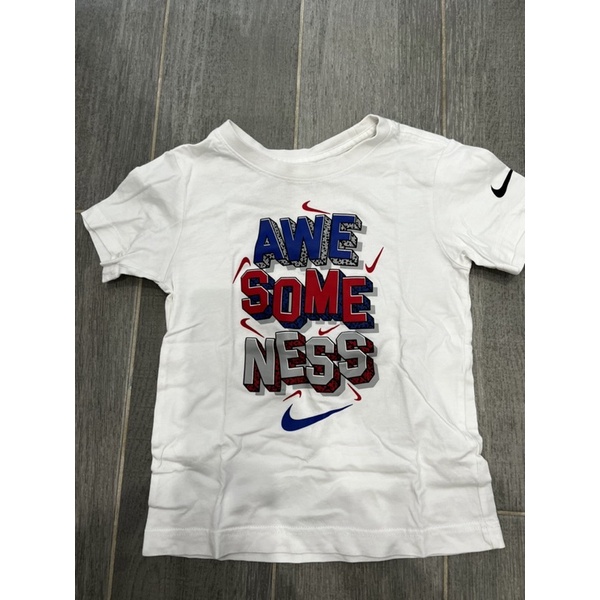 (二手）正品Nike 兒童短袖T恤 4T