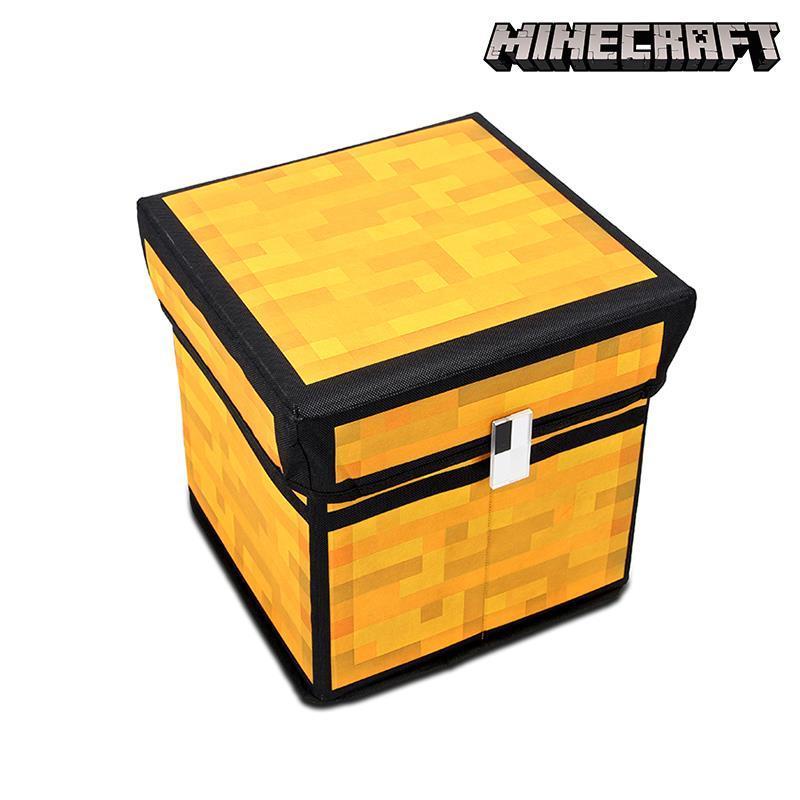 【Bebe】熱賣🌟下殺 我的世界箱子Minecraft周边儿童玩具收纳箱熔炉盒子折叠储物箱