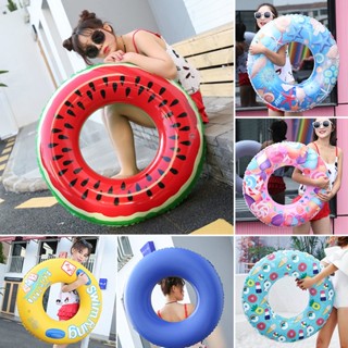 游泳圈 泳具 充氣床 造型泳圈 大型泳圈 網紅泳圈 水上浮床 浮排游泳圈大人加厚男女網紅充氣救生圈大號小孩1-3-6歲成