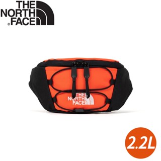 【The North Face 2.2L 便捷彈力繩休閒腰包《橘紅》】52TM/小包/斜揹包/側揹包/多功能腰包