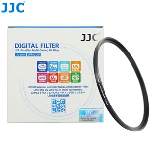 JJC S+ UV保護鏡 超薄透 德國光學玻璃多層鍍膜 L39紫外線濾鏡 37-82mm 單眼微單相機通用鏡頭保護鏡