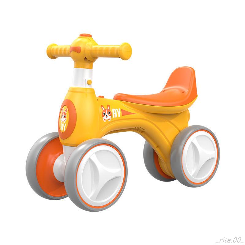 現貨 兒童玩具車學步車1至3周幼兒學步車小孩玩具車新款泡泡車兒童玩具兒童平衡車滑行車禮物