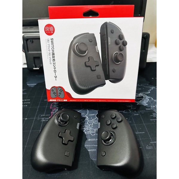 Switch 良值 菁英joy con 手把 一鍵喚醒 自定義按鍵 連發 RGB燈 體感 九成新 狩獵用 攜帶