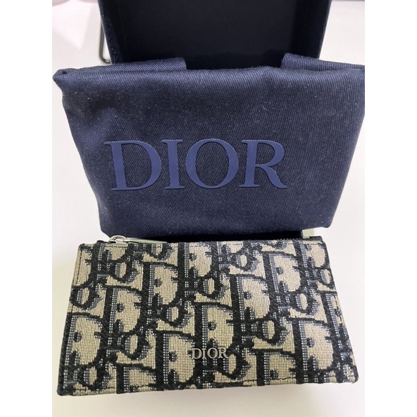 Dior 四卡零錢短夾包