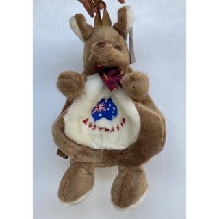 出清 澳洲 袋鼠 背包 後背包 兒童背包 絨毛玩具 娃娃