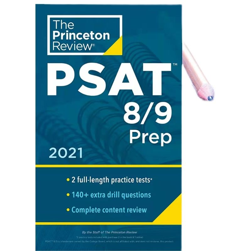 英文紙質書Princeton Review PSAT 8/9 Prep/The PrincetonReview
