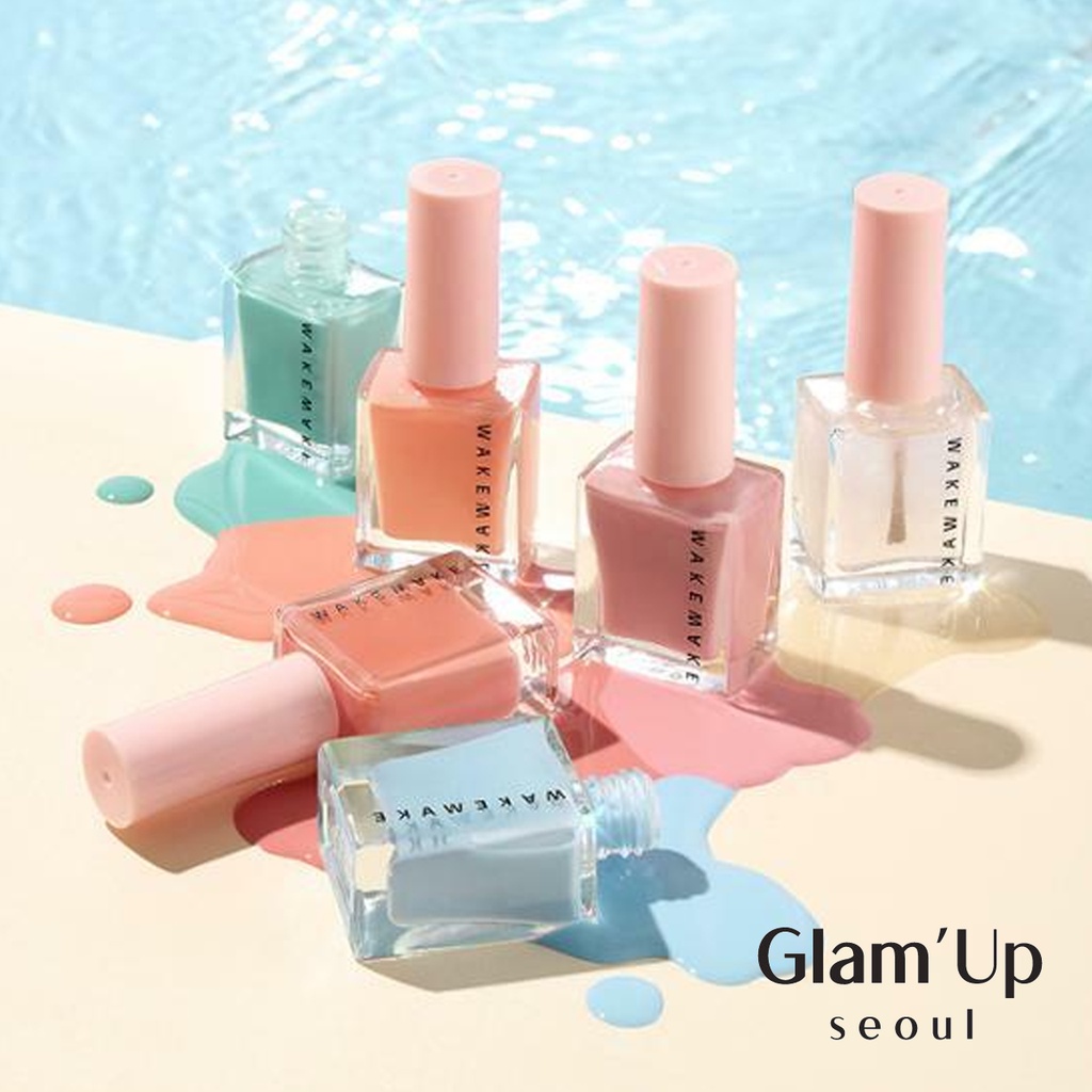 🇰🇷 [Wakemake] (2023S/S) 指甲油 (6色) 春夏粉彩橄欖年輕美甲 Olive Young 韓國