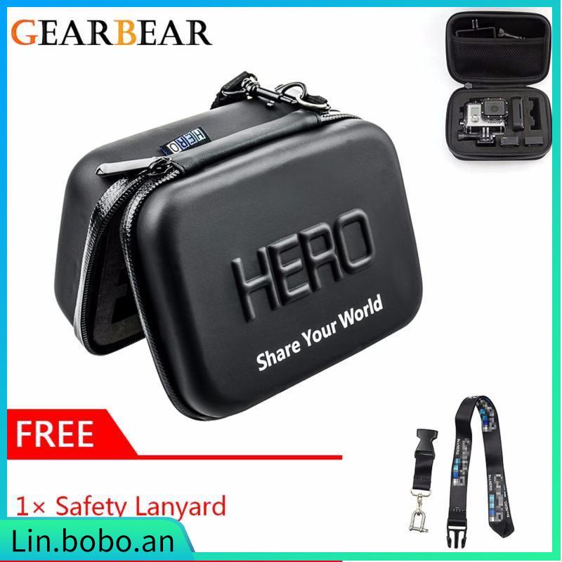 GoPro Hero 8 7 6 5 4 black Waterproof PU Carrying Case Bag +