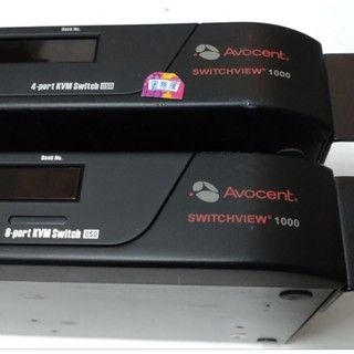 🌞二手 AVOCENT 8SV1000 4SV1000 SwitchView1000 8埠OSD螢幕顯示KVM切換器