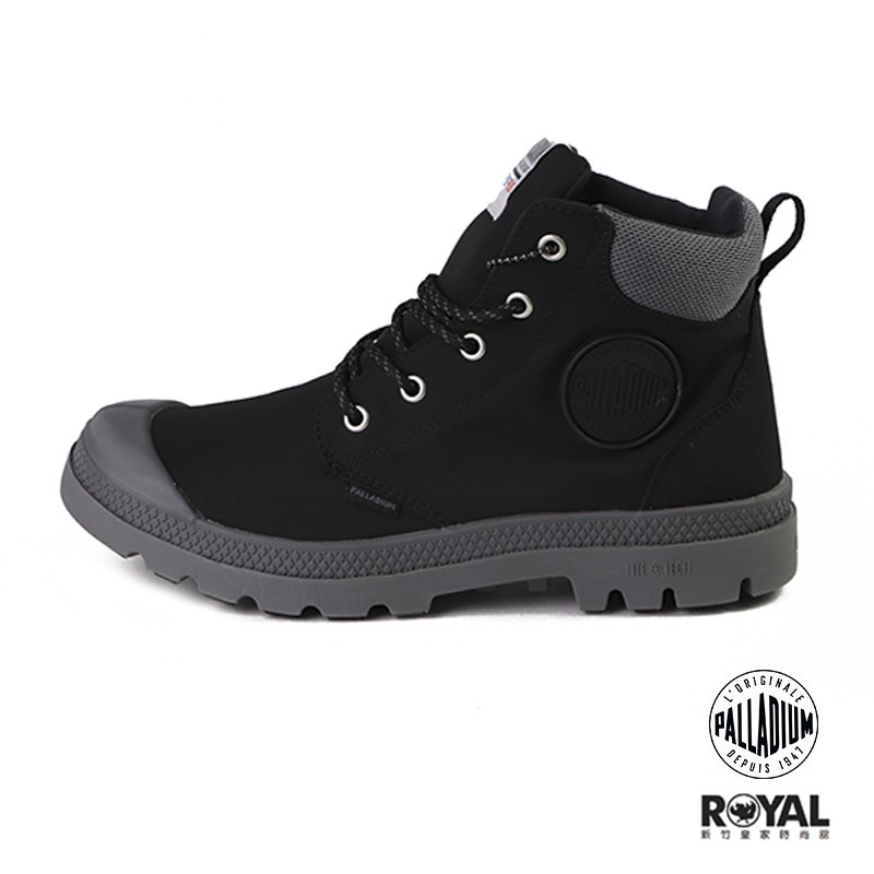 Palladium Pampa Lite 黑色 尼龍 輕量 休閒鞋 男女款 NO.B1464【新竹皇家】