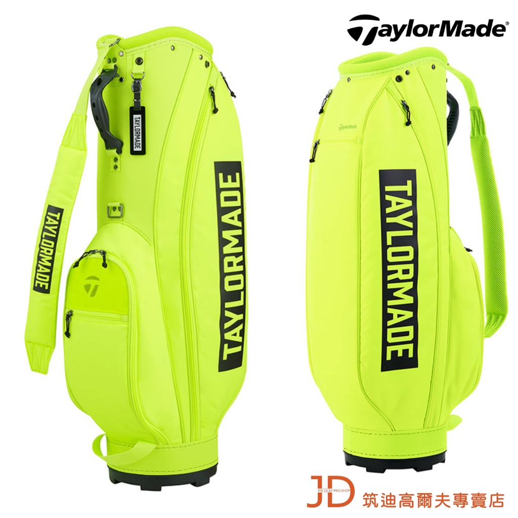 TaylorMade Lady Cart Bag 高爾夫球袋TJ155 #N94900 螢光黃