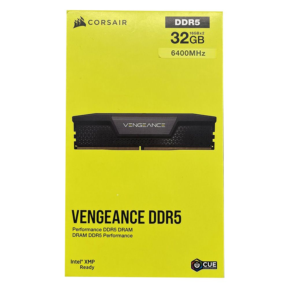 Corsair 海盜船 VENGEANCE 32GB (2x16GB) DDR5-6400 記憶體 (黑)(平行進口)
