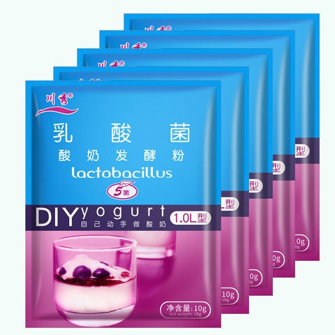 優選 100小包川秀酸奶粉乳酸菌粉家用酸奶發酵劑自制酸奶酸奶機菌粉