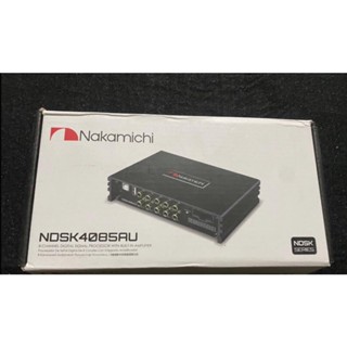 現貨Nakamichi NDSK4085AU中道 31段EQ DSP 擴大機 數位訊號處理器80Wx4
