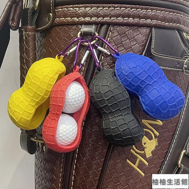 【免運現貨】日韓高爾夫球包 高爾夫球腰包 高爾夫小球包 可裝雙球 高爾夫球套 golf球袋 高爾夫球收納包 戶外練習球包