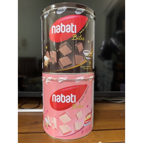 麗芝士 Nabati 草莓風味起司威化餅 巧克力威化餅
