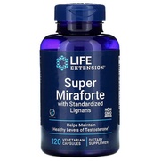 美國原裝 Life Extension Super Miraforte 瑪卡 標準化木脂素 120 粒素食膠囊 委任代購