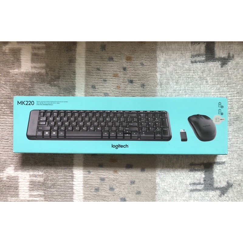 ［全新 含運］Logitech 羅技 MK220 無線鍵盤滑鼠組 繁體中文 鍵鼠組