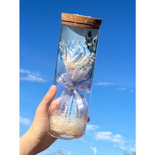 虧本+隔日到店🎁玻璃罩永生花 母親節禮物 生日禮物 向日葵 永生花擺件 玫瑰花花束 乾燥花 假花 送媽媽的禮物