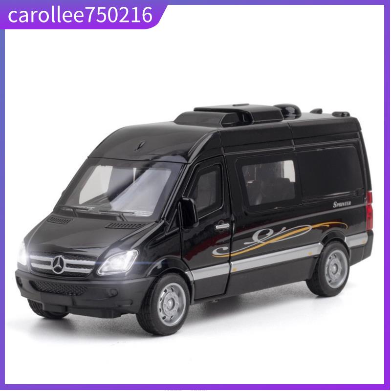 1:32 Mercedes-Benz Sprinter MPV Alloy Car Model Sound and Li