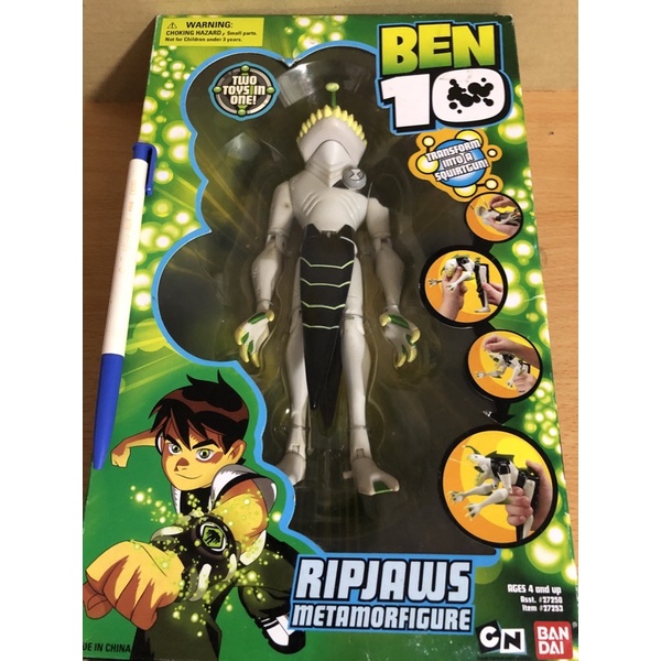 懷舊絕版收藏 Ben 10 大鋼牙 外星英雄 公仔 少年駭客 終極英雄 外星英雄 ben10