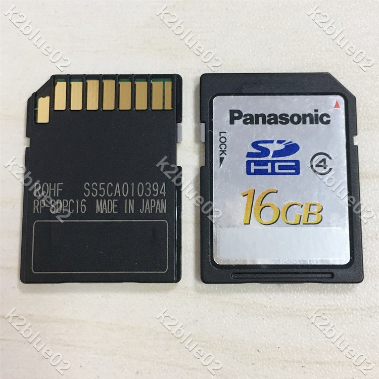 🚀原裝 Panasonic 松下 SD 16G SDHC卡 16GB C4 20MB/S 相機內存卡k2blue02