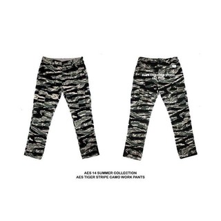 AES TIGER STRIPE CAMO WORK PANTS 工作長褲 M號 虎紋 小鬼 黃鴻升