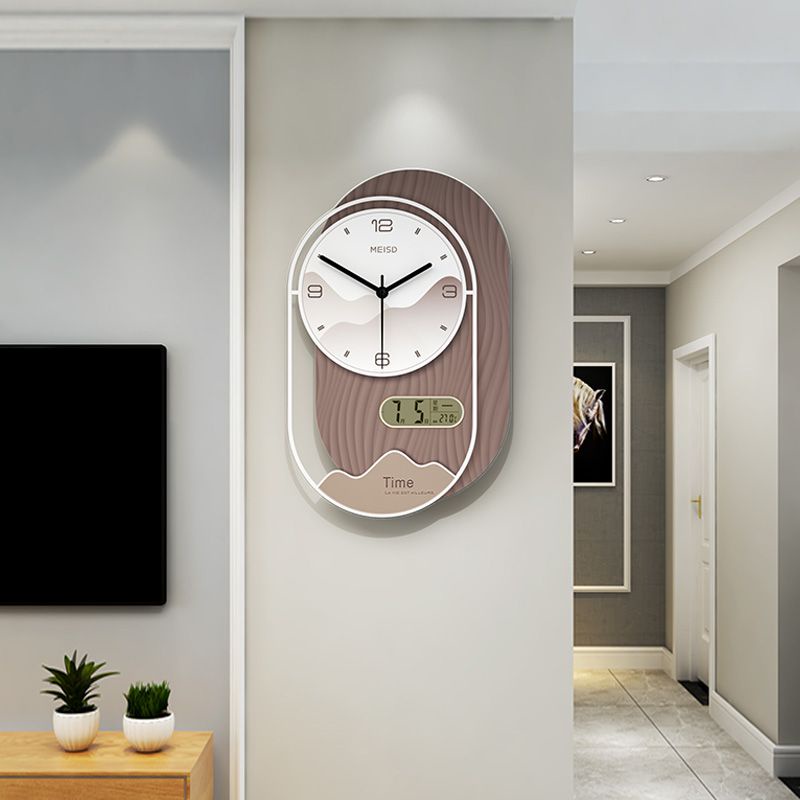 【時尚裝飾掛鐘】美世達2023新款時鐘簡約網紅掛鐘家用時尚創意現代鐘表客廳掛墻