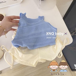 🎀biubiu童裝🎀童裝2022新款女童夏裝吊帶寶寶洋氣上衣兒童夏季圓領背心薄款外穿