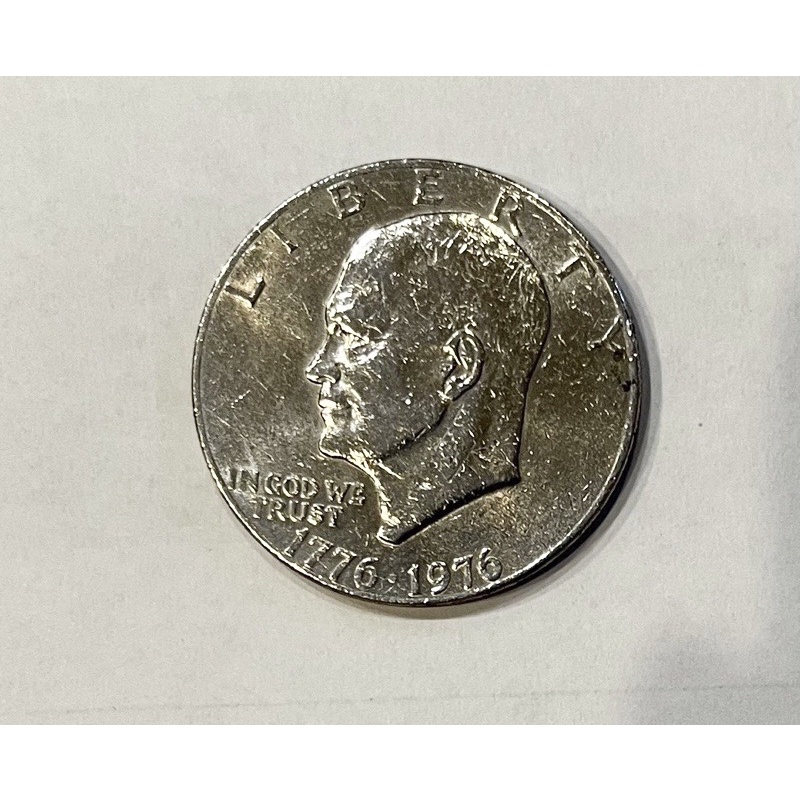 美國硬幣1776-1976年美國獨立建國200週年紀念幣1元絶版稀少，阿爸珍藏的錢幣大出清